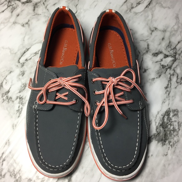 gh bass men's boat shoes